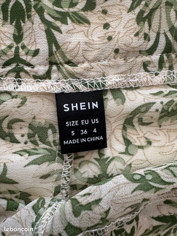 Ensemble vert à motif (image 3)
