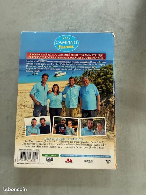 Coffret dvd camping paradis vol volume 9 (image 2)