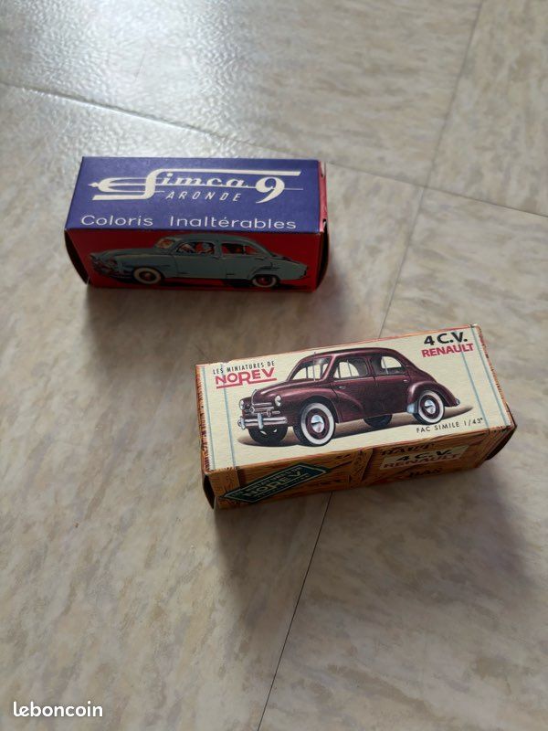 NOREV Miniature 1/43 – Renault 10 Turquoise – En Boîte, Occasion