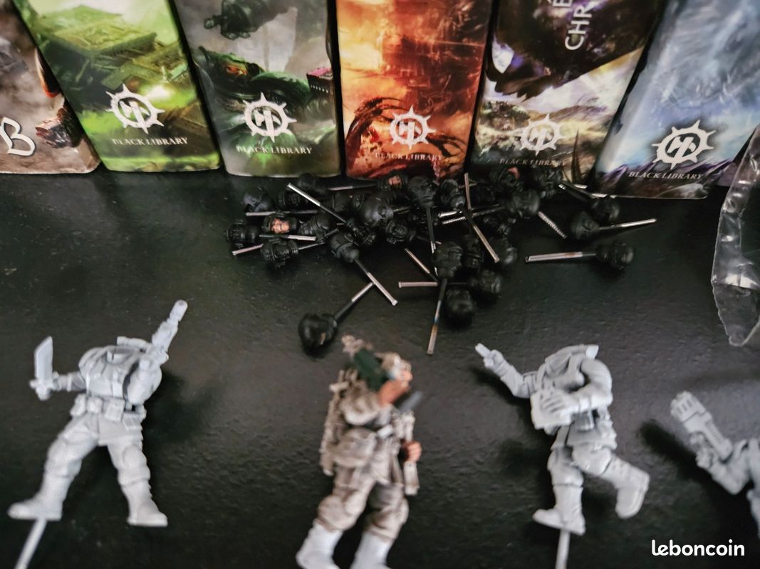 Paquetage G - Bitz Troupes de Choc Cadiennes Astra Militarum Warhammer 40k