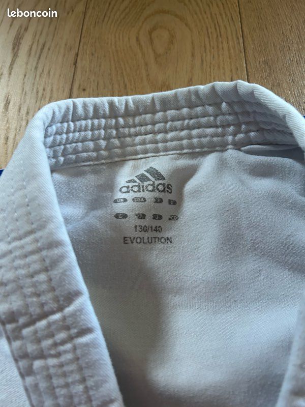 Kimono évolutif judo Adidas 130/140 cm (image 3)