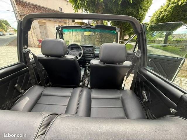 Volkswagen golf 1.6 gli cabriolet karmann entierement restauree 1981 (image 17)