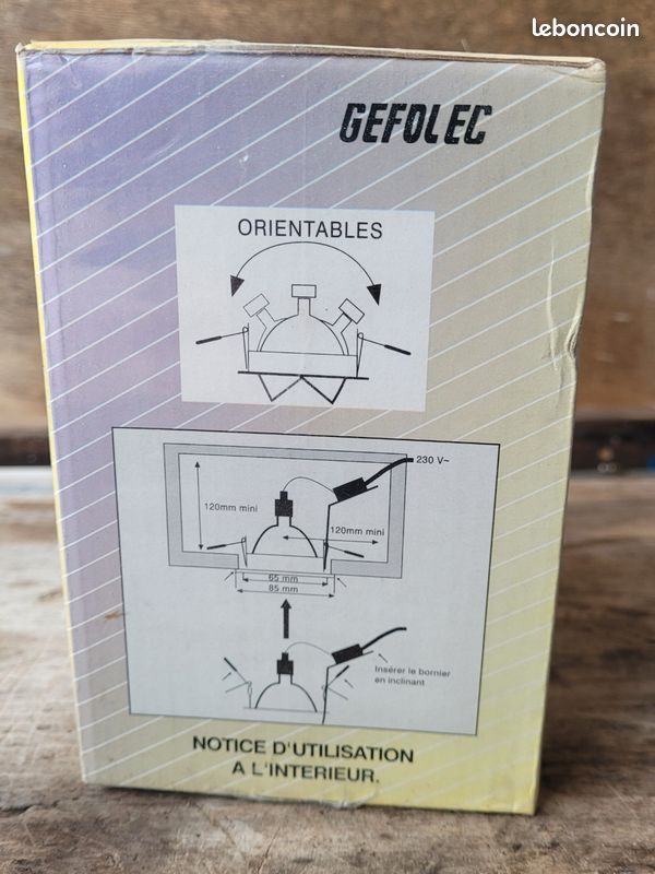 Kit de 5 spots encastrables (image 2)