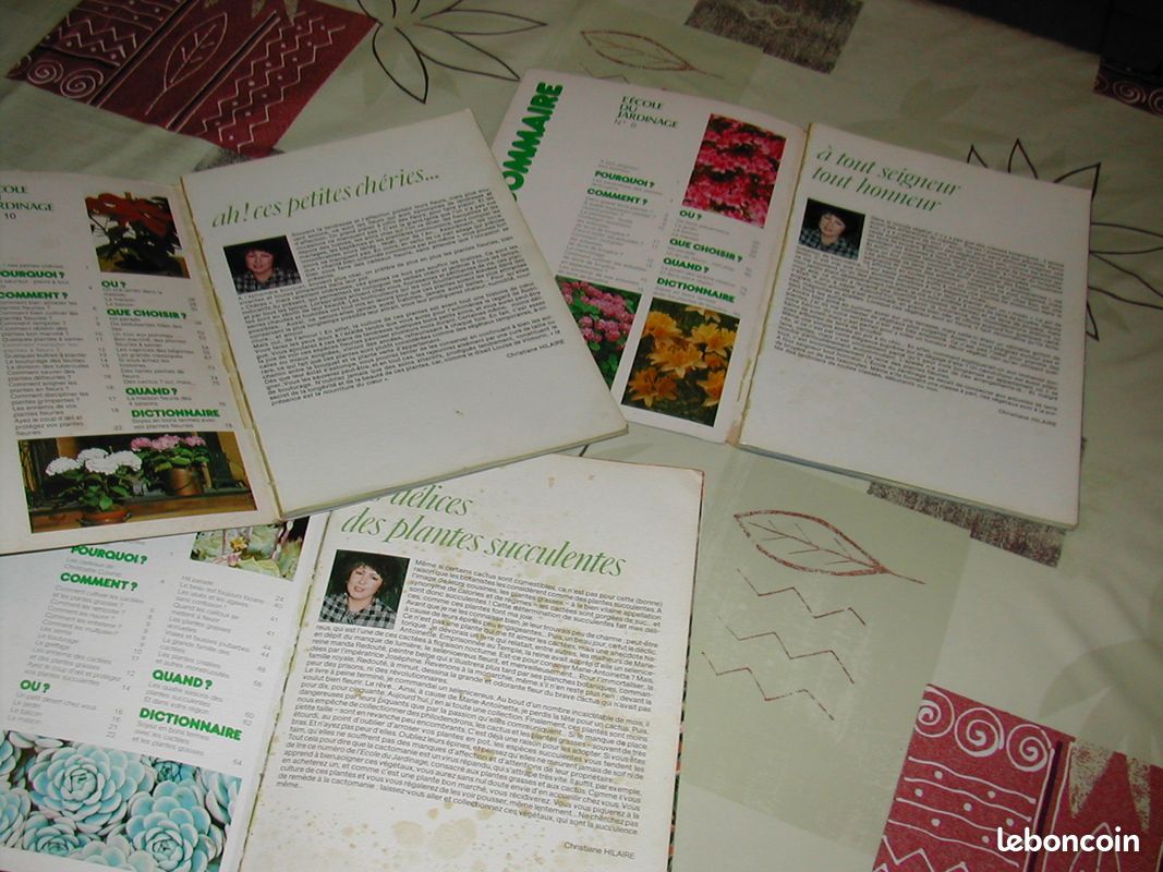L'ECOLE DU JARDINAGE catalogues année 80 (image 3)