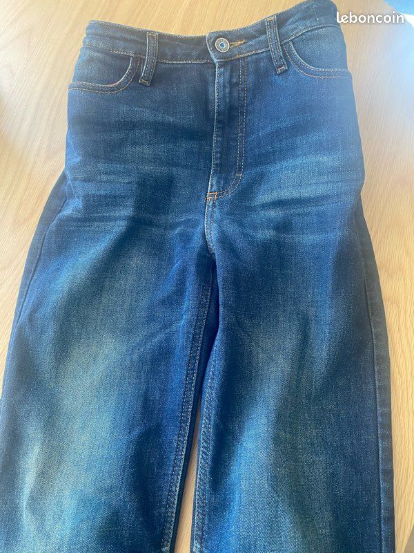 JEAN LADY MOTO /PMJ/ taille 26/36 slim / denim (image 2)