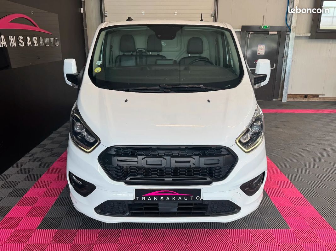 FORD TRANSIT CUSTOM FOURGON L1H1 2.0 ECOBLUE 185ch BVA SPORT | KIT DISTRIB OK / Vidange BVA OK & Révision OK (image 3)