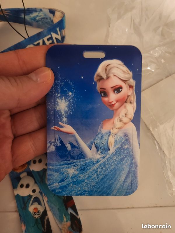 Faire part fille sur le thème reine des neiges