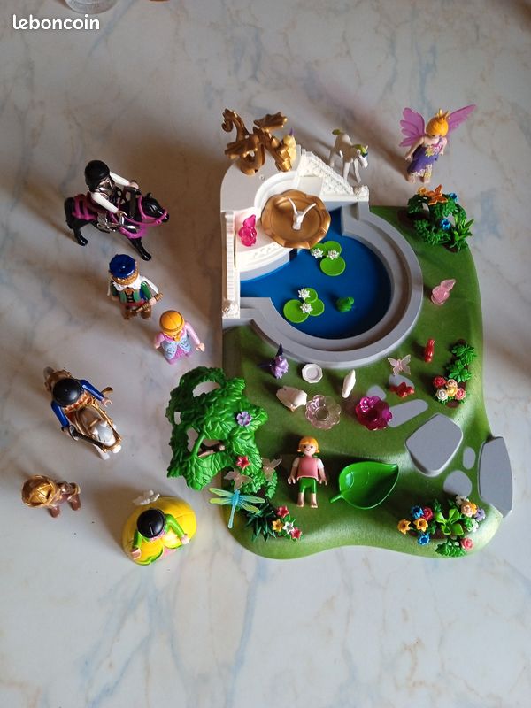 Playmobil fontaine et famille royale (image 2)