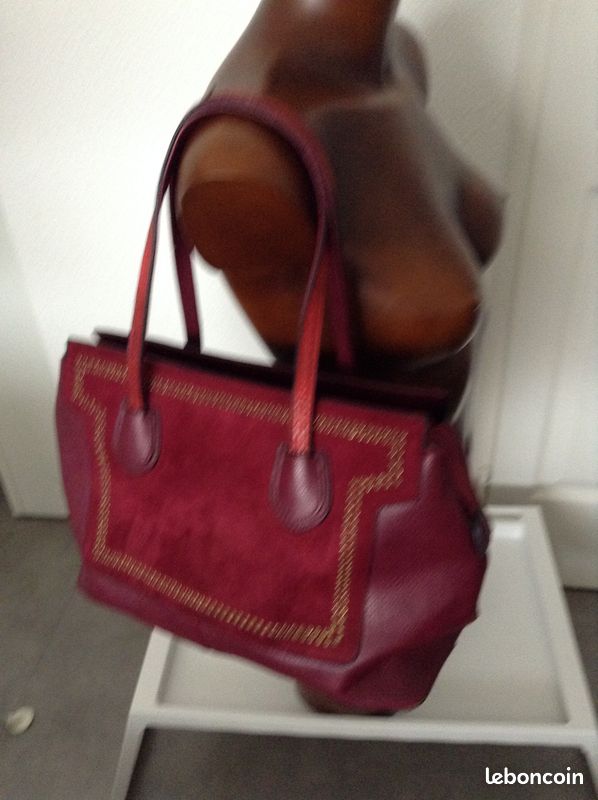 Sac bordeaux pj322 (image 1)