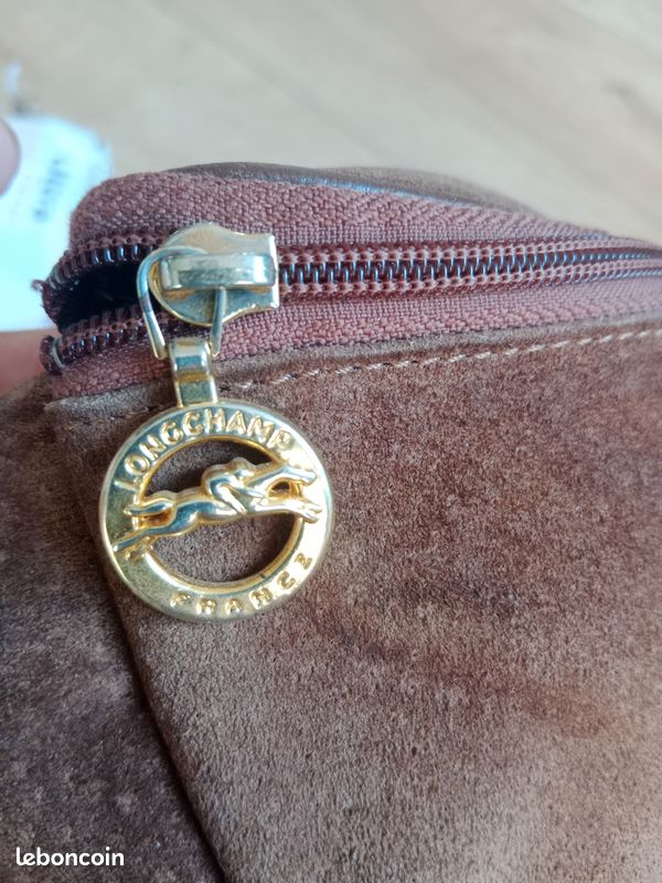 Sac banane Longchamp en nubuck (image 7)