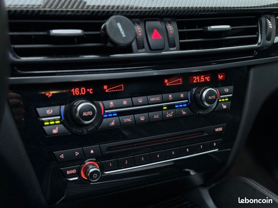 BMW X6 M F86 575 ch A - GARANTIE- TOIT OUVRANT-BANGOLUFSEN -AFFICHAGE TÊTE HAUTE -VOLANT ET SIÈGES AV/AR CHAUFF (image 11)