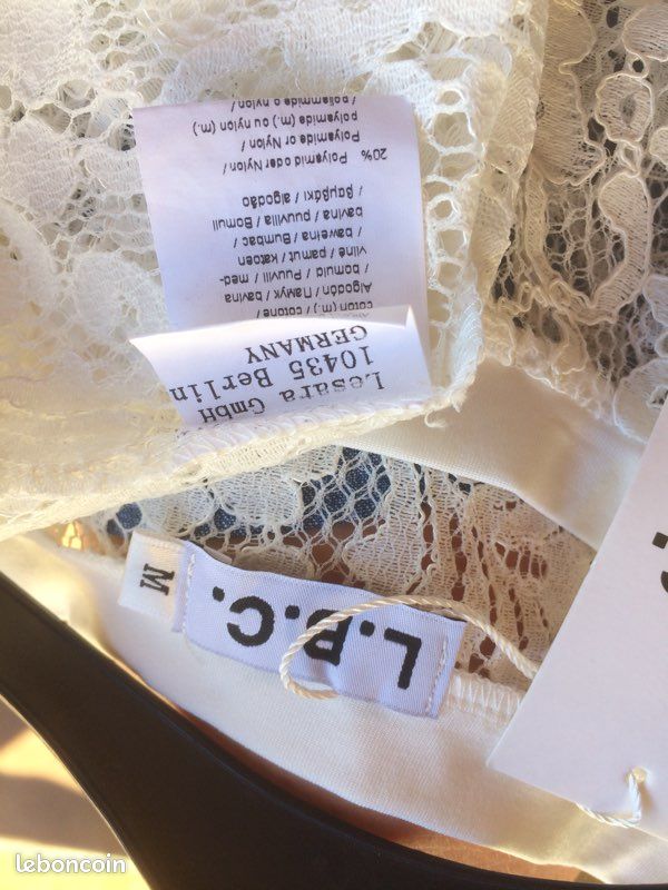 T-shirt dentelle LESARA (image 3)