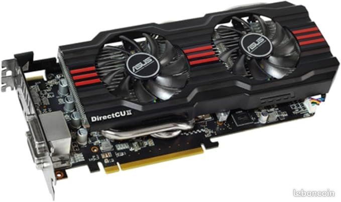 Asus HD7870-DC2-2GD5-V2 Carte graphique AMD 2048 Mo Radeon HD 7870 (image 1)