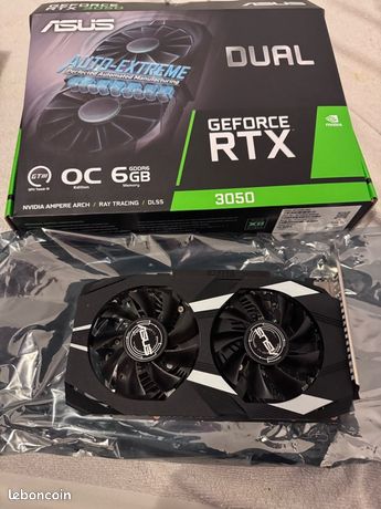 RTX 3050 6 GO ASUS Dual Fan 1