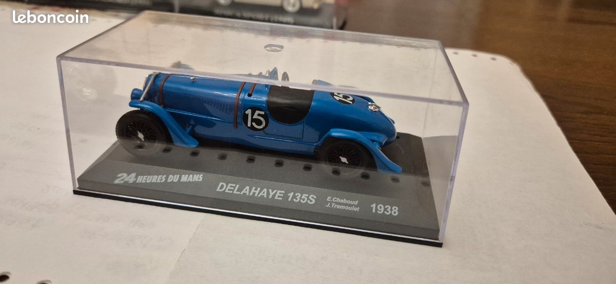 Delahaye 135S Le Mans 1938 #15 – 1/43 – Kit Résine Fait Main – SLM Gouel – Occasion