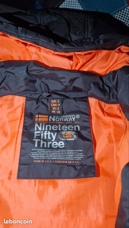 Veste hiver géographique norway (image 2)