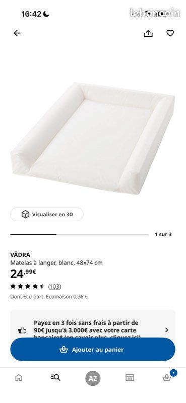 Table à langer IKEA (image 3)
