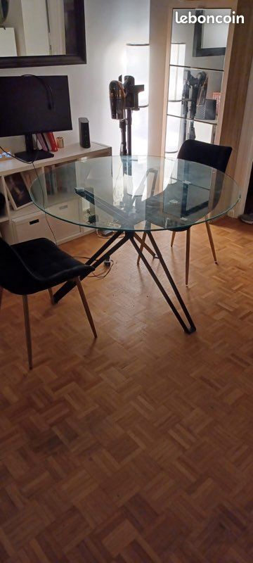 Table à manger + 2 chaises (image 3)