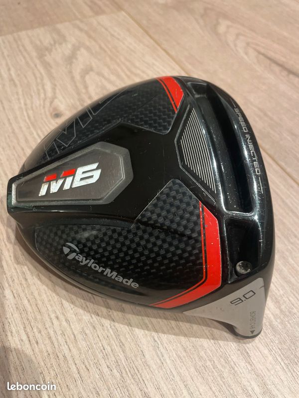 TaylorMade M6 10,5 Driver 1W tête seule RH 460cc avec couvre-chef HC