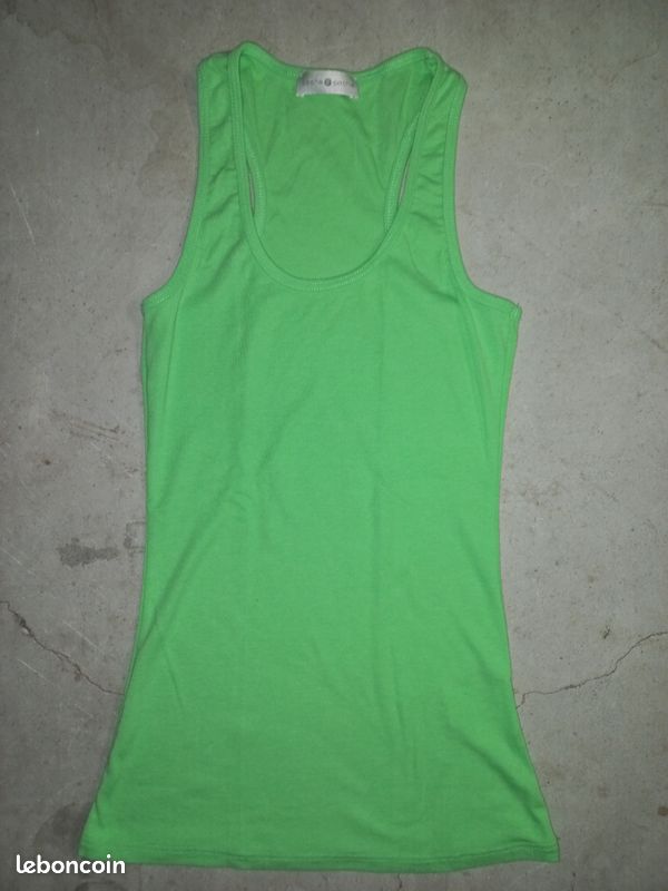 Débardeur vert (image 1)