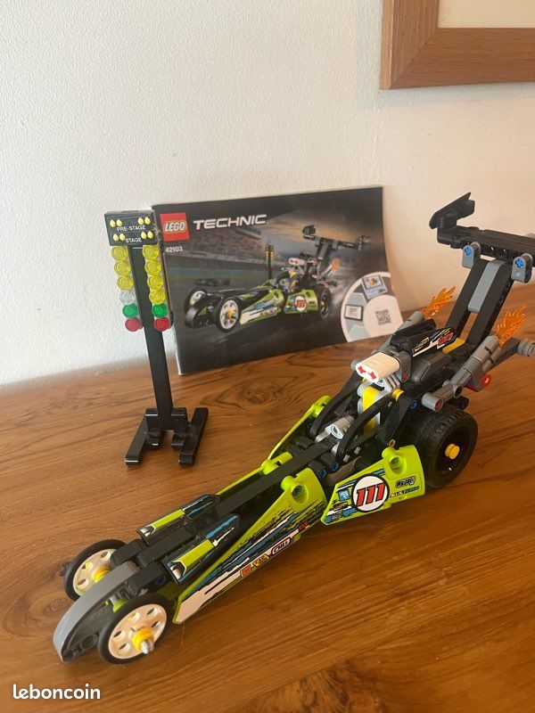 Race Car Lego 42103 Hot Rod Instructions LEGO Technic Dragster