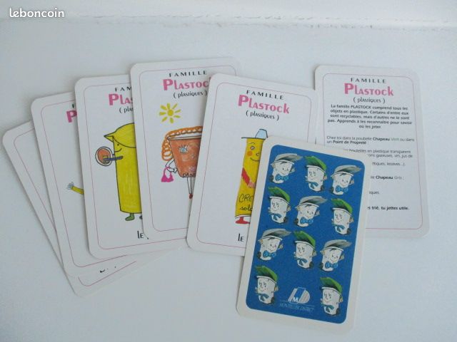 Jeu de cartes 7 familles - Les objets publicitaires - Cottel