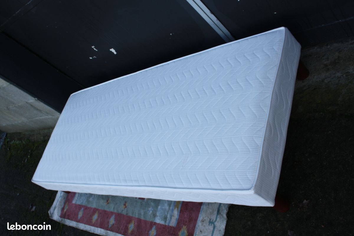 Sommier 1 place 1 personne matelas (image 3)