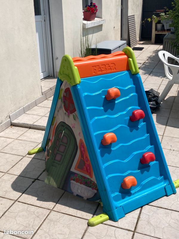 Climbing Wall Feber Play Fold Activity House In Little Tikes