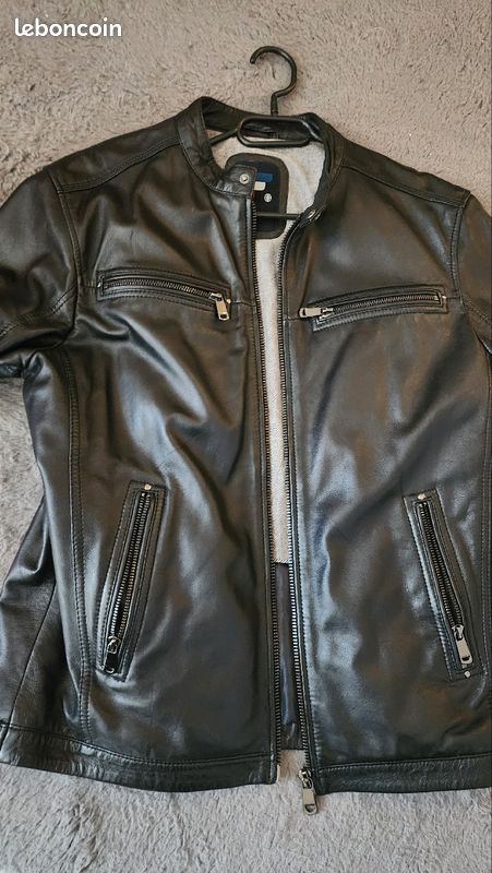 Veste en Cuir ForestLand Vêtements