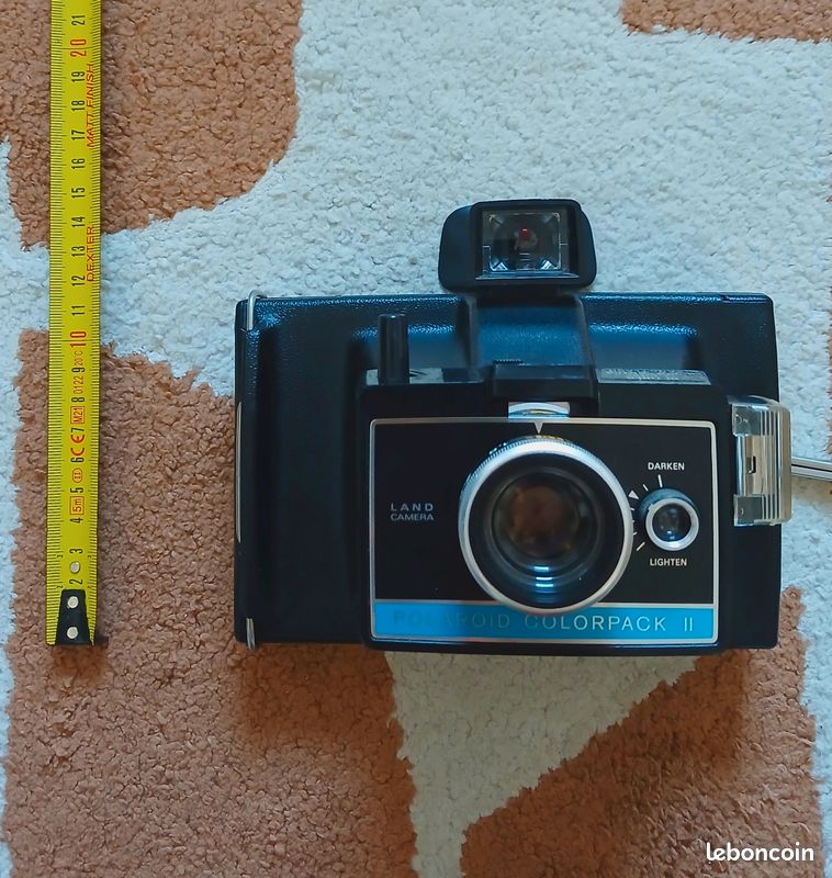 Appareil Photo Polaroid Colorpack II Vintage Années 60 - Avec Notice - Fonctionne