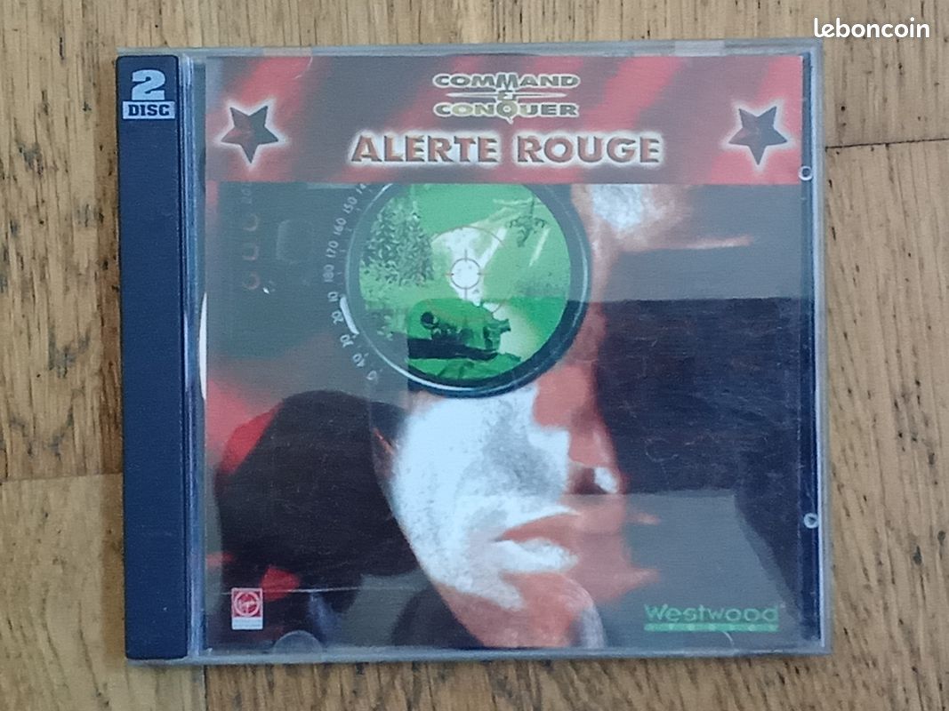 Jeu PC Command & Conquer : Alerte Rouge 2 - Version Française, Très Bon état Complet