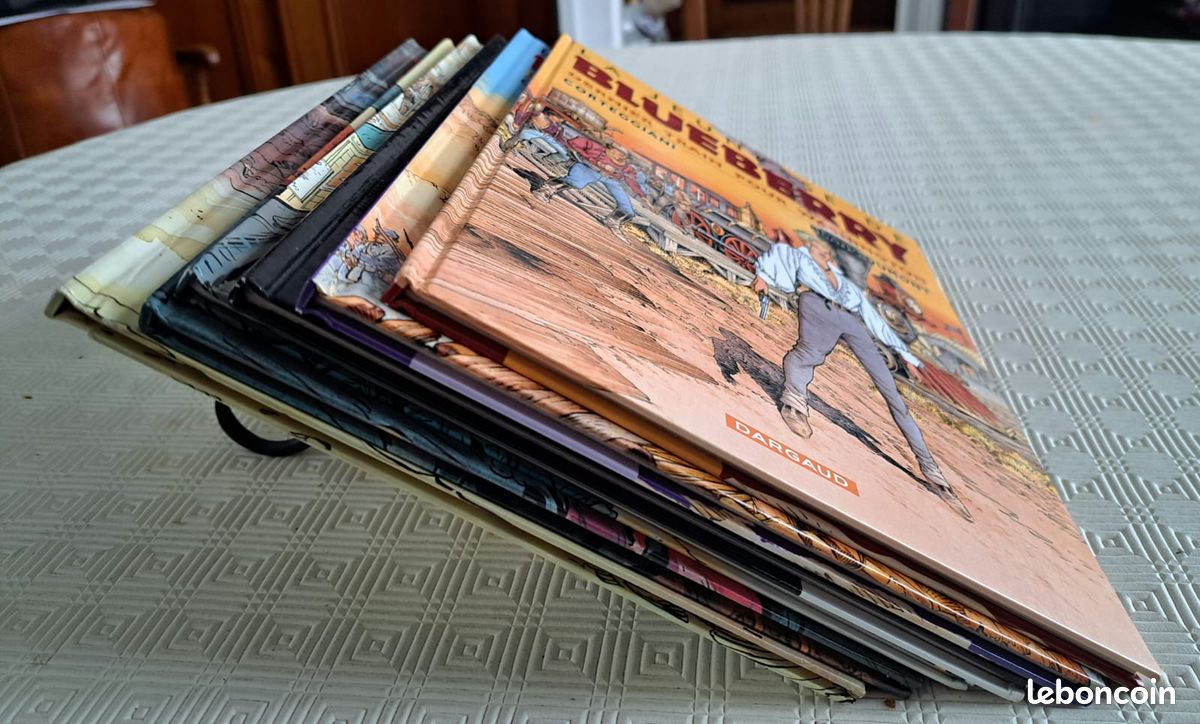 Lot de 6 La jeunesse de Blueberry - Novedi/Alpen/Dargaud - EO TBE Cf Description (image 5)