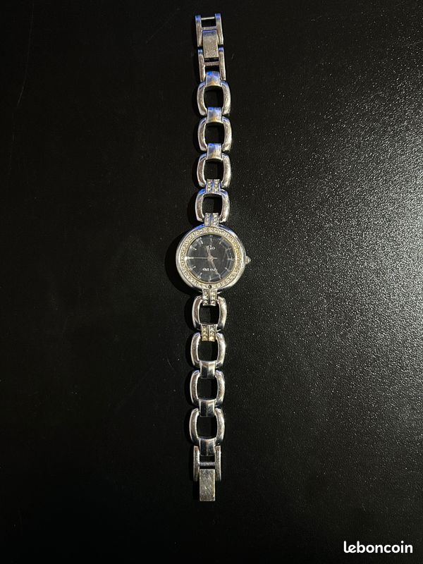Montre bracelet en cristal argenté pour femmes Go Girl Only (image 5)
