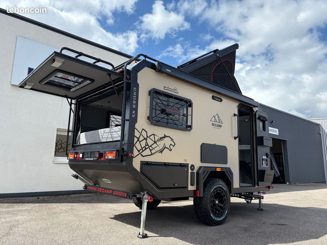 Decamp Cross Trekking X5 - Caravane Tout Terrain 4x4 Off Road (image 1)