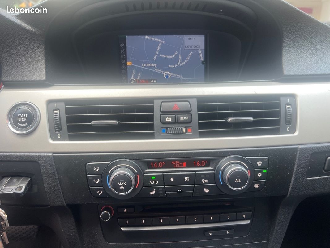 BMW 320D cabriolet 184 LUXE BA excellent état Garantie 12 mois (image 24)