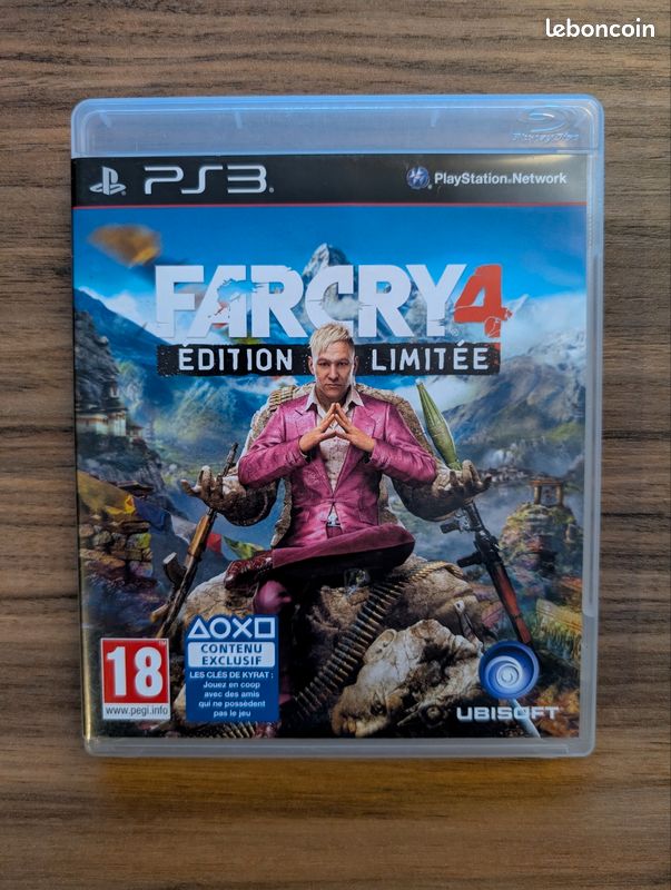 Far Cry 4 – Édition Limitée – PlayStation 3 – Jeu Complet – Bon état