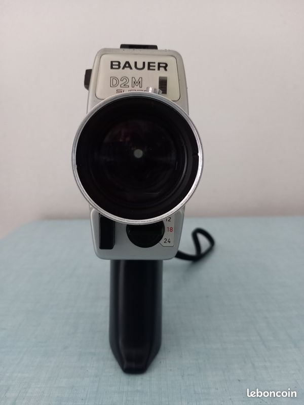 Caméra Super 8 Bauer D2M SUPER – Occasion, Fonctionnelle