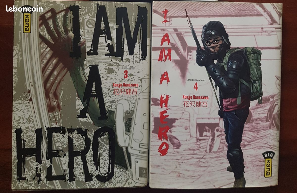 MANGA / I am a hero 🧢 Tomes 3 & 4 - vente à l'unité (image 1)