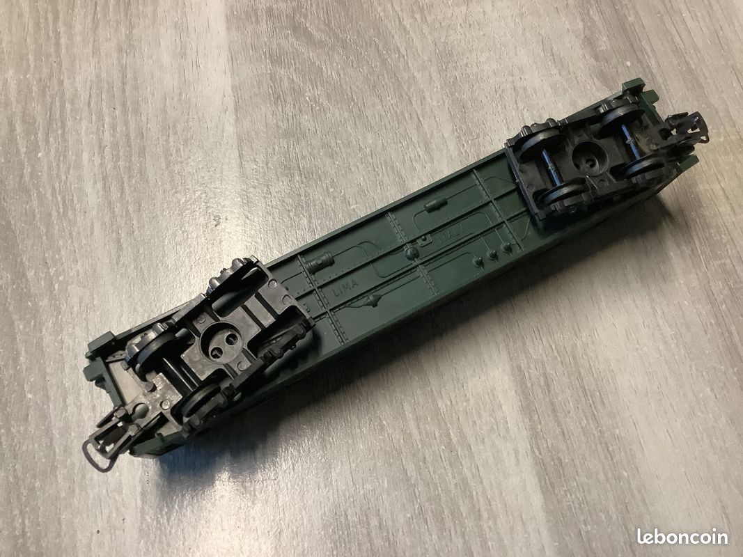 Lot Wagons HO Jouef, Troby, Lima – Vendu En L'état (sorti De Grenier)