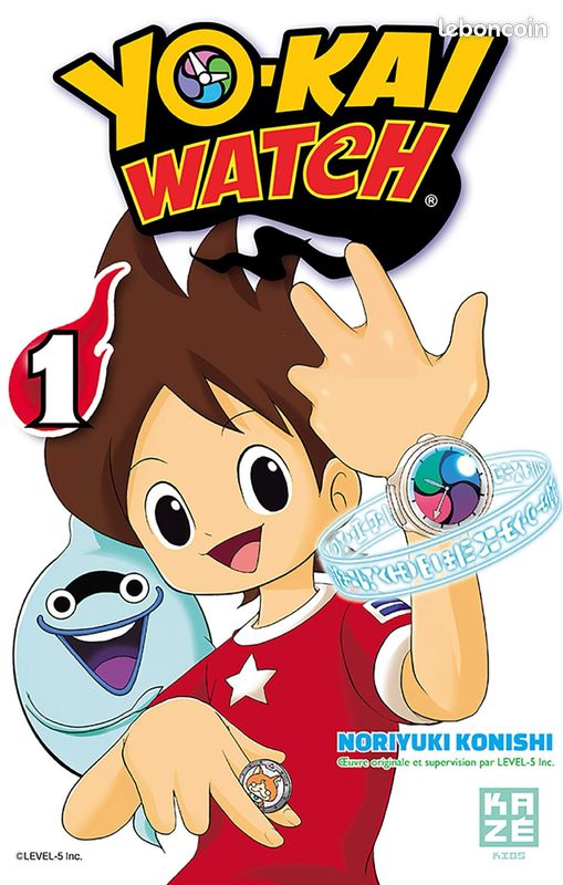 A partir de 6 ans : Manga Yo Kai Watch Tomes 1 2 3 (image 1)