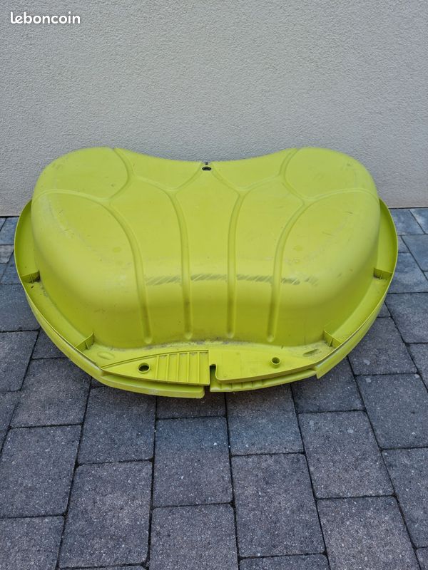 Bac à Sable/eau PVC Jaune – 70 X 50 X 15 Cm, Solide, Empilable Pour Rangement Facile !