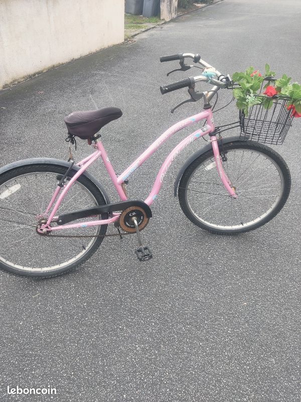 Vélo rose vintage Vélos