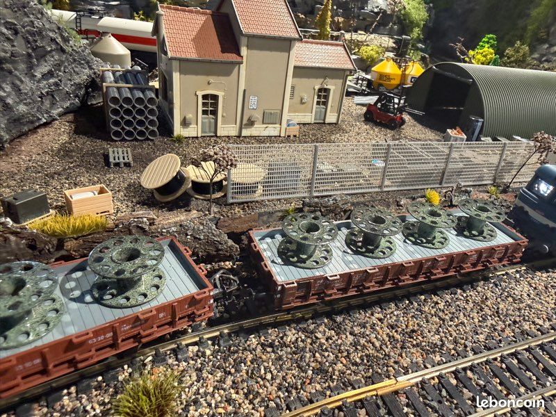 Lot De 5 Contacts Pour Rotonde - Modélisme Ferroviaire échelle HO - Jouef Vintage