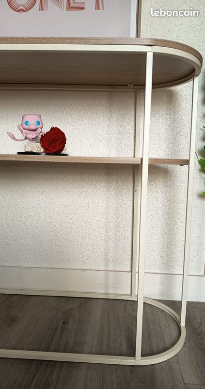 Meuble d'appoint/console bois et métal (image 3)