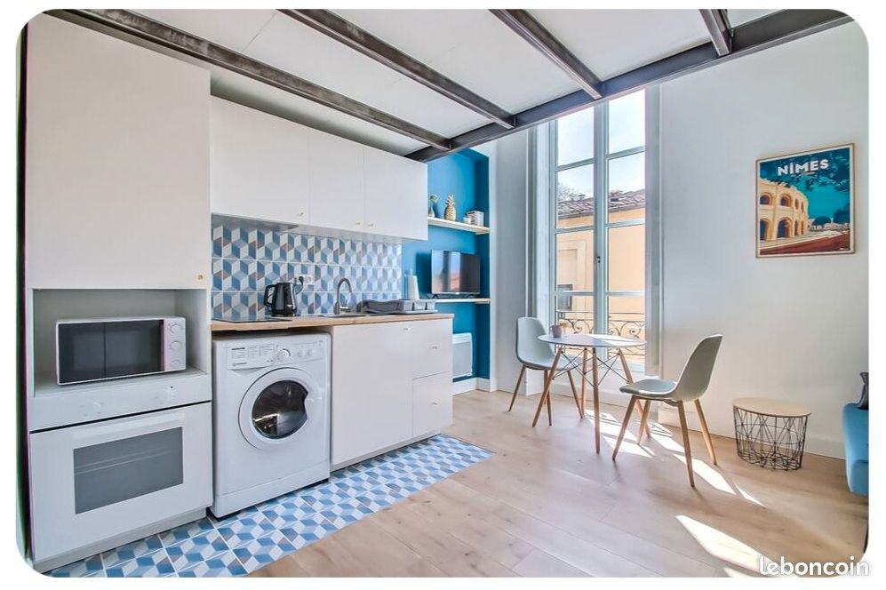 Appartement 1 pièce 17 m² · à Nîmes · 17 m² · 480 €/mois