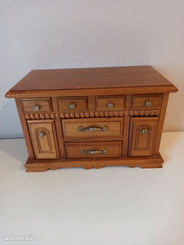 commode - miniature - Boîte à bijoux (1) - Art déco - Bois