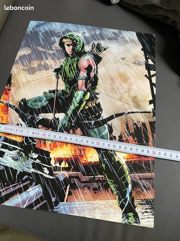 Poster Cartonné Réversible Marvel DC Comics 2015 (image 3)