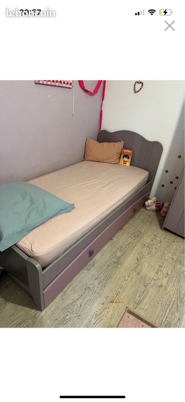 Lit pour fille avec tiroir Alinéa (image 1)