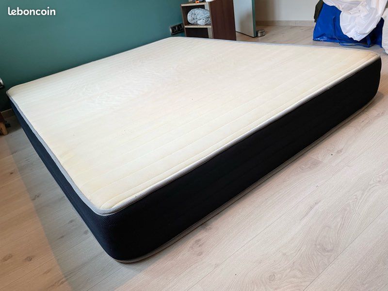 Cadre de lit + matelas 160*200cm (image 3)