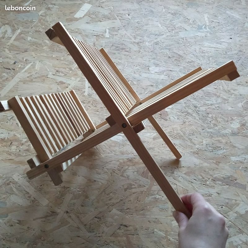 Égouttoir en bois pliable (image 3)